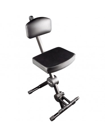 QUIKLOK DX749 SGABELLO REGOLABILE CON SCHIENALE E POGGIAPIEDI