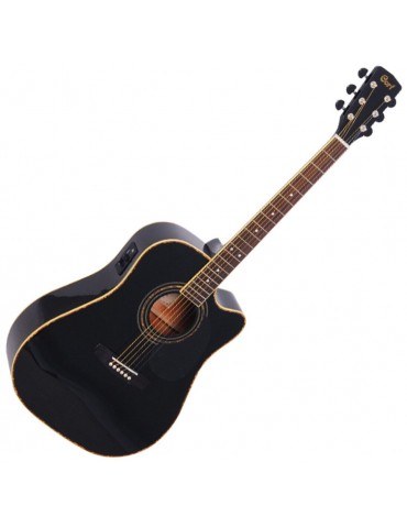 CORT AD880CE BK CHITARRA ACUSTICA ELETTRIFICATA NERA + BAG