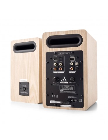 Argon Audio Fenris A4 Coppia di Diffusori Attivi Compatti color frassino
