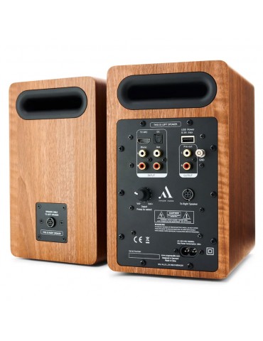 Argon Audio Fenris A4 Coppia di Diffusori Attivi Compatti color noce