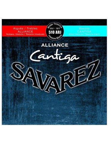 SAVAREZ CANTIGA 510ARJ SET PER CHITARRA CLASSICA TENSIONE MISTA
